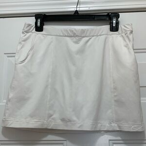 Nike golf white size XL dri-fit athletic skort